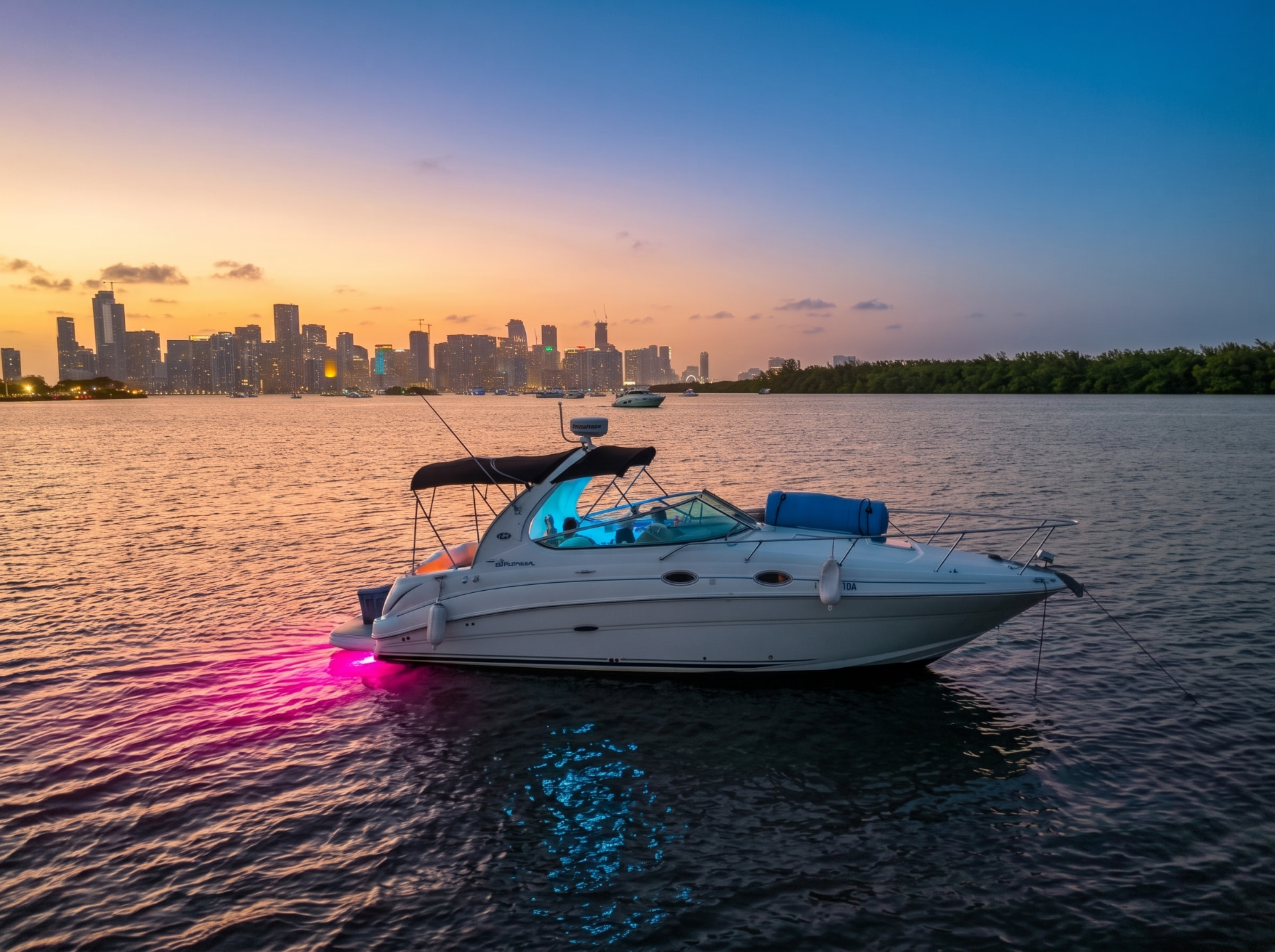 Sea Ray 280, a 31 ft charter yacht